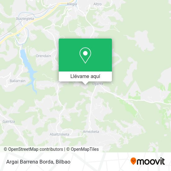 Mapa Argai Barrena Borda