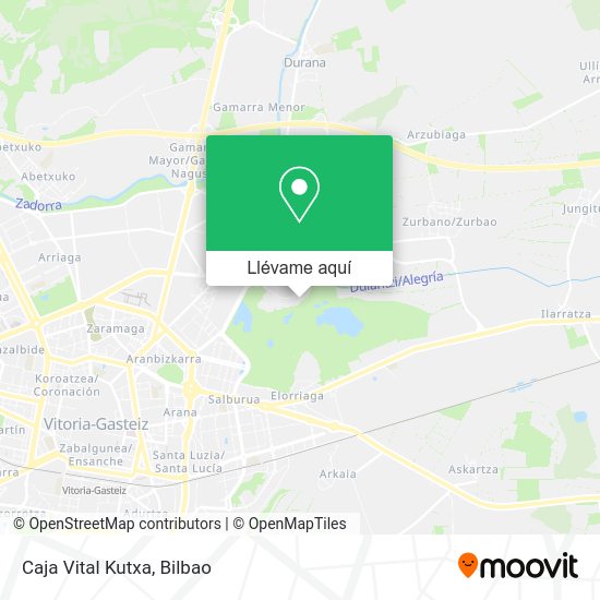 Mapa Caja Vital Kutxa