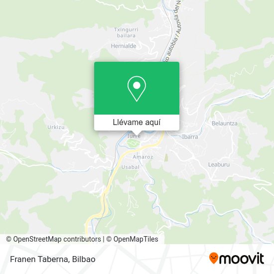 Mapa Franen Taberna