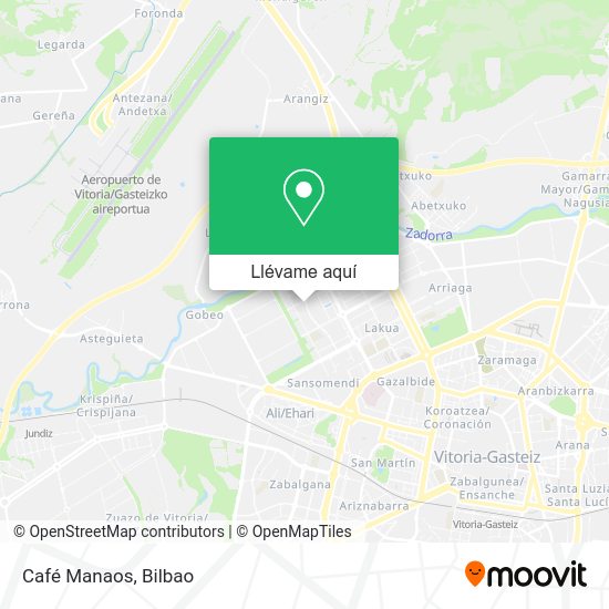 Mapa Café Manaos