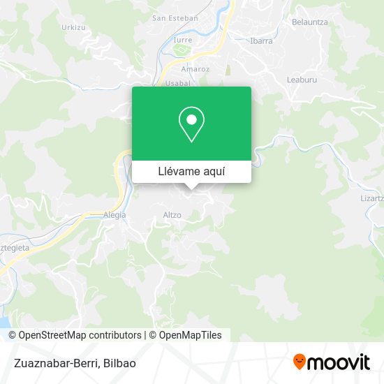Mapa Zuaznabar-Berri