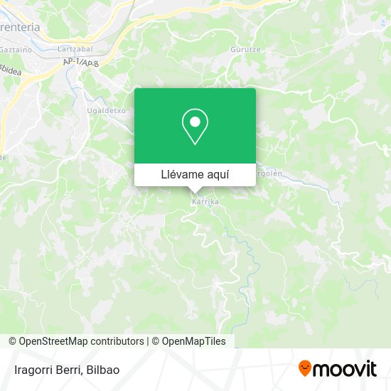 Mapa Iragorri Berri