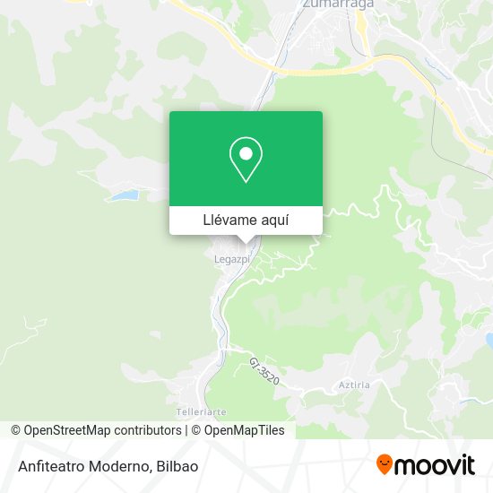 Mapa Anfiteatro Moderno