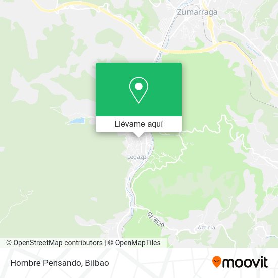Mapa Hombre Pensando