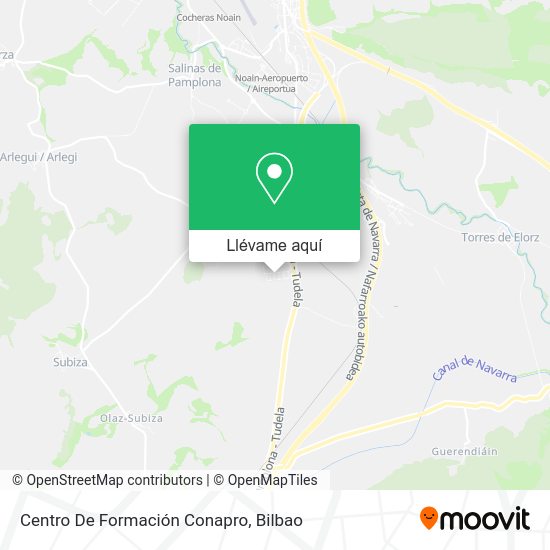 Mapa Centro De Formación Conapro