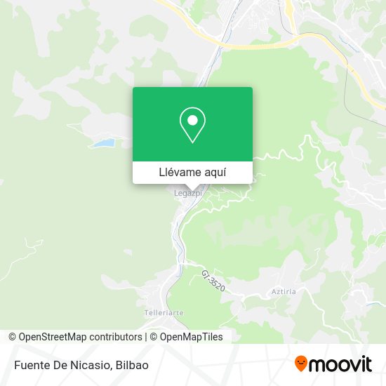 Mapa Fuente De Nicasio