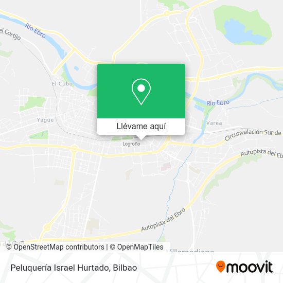 Mapa Peluquería Israel Hurtado