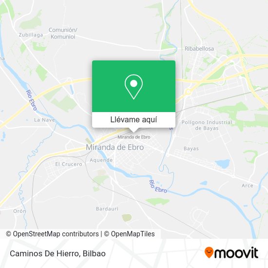 Mapa Caminos De Hierro