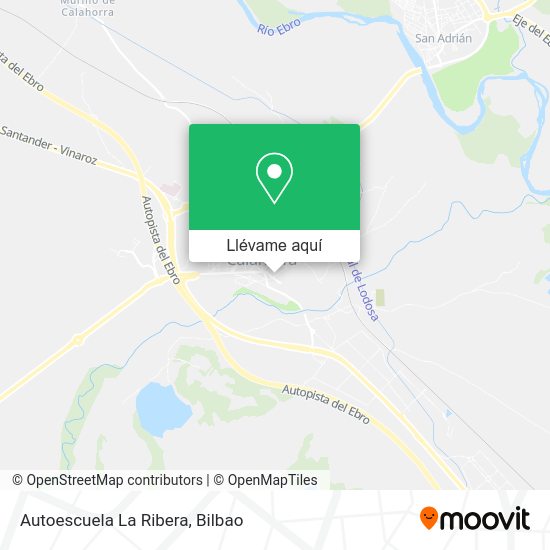 Mapa Autoescuela La Ribera