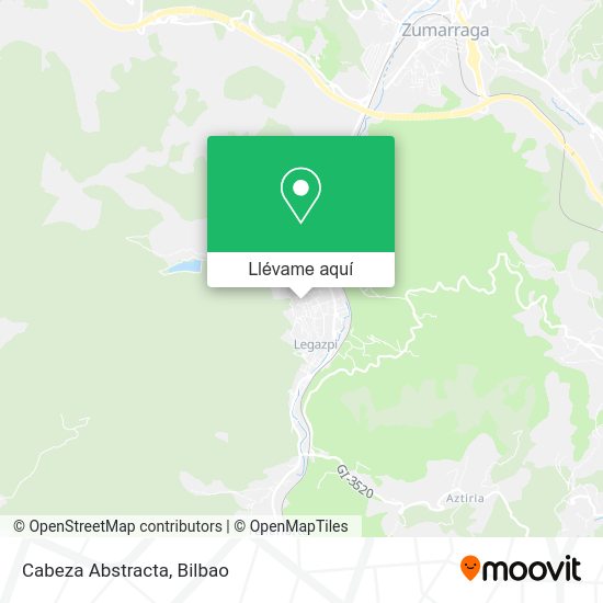 Mapa Cabeza Abstracta