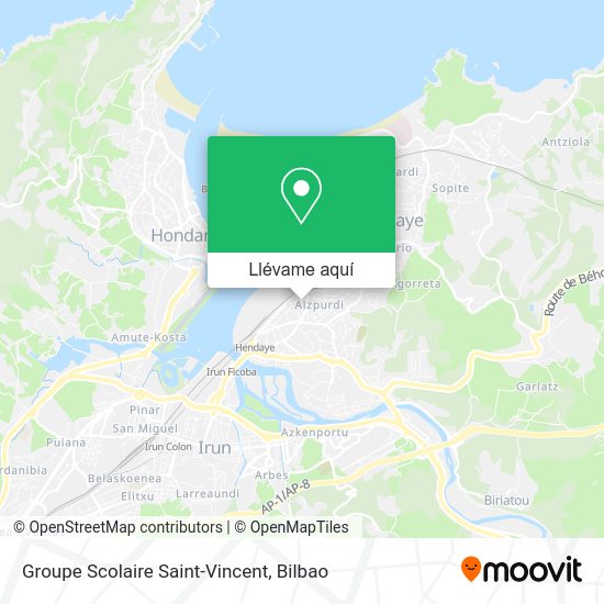 Mapa Groupe Scolaire Saint-Vincent