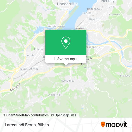 Mapa Larreaundi Berria