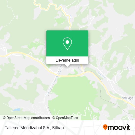 Mapa Talleres Mendizabal S.A.