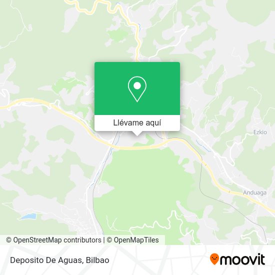 Mapa Deposito De Aguas