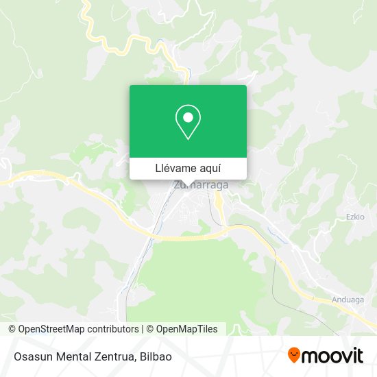 Mapa Osasun Mental Zentrua