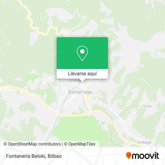 Mapa Fontanería Beloki