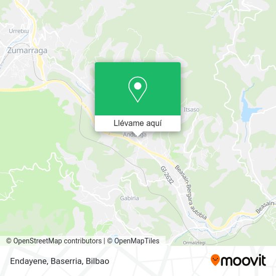Mapa Endayene, Baserria