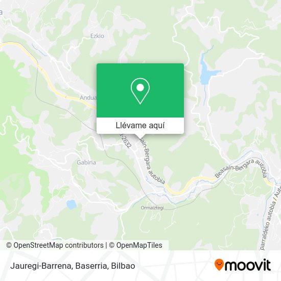 Mapa Jauregi-Barrena, Baserria