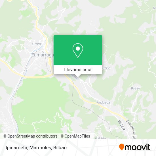Mapa Ipinarrieta, Marmoles