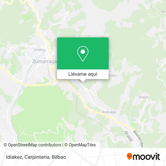 Mapa Idiakez, Carpinteria