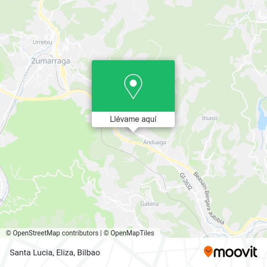 Mapa Santa Lucia, Eliza