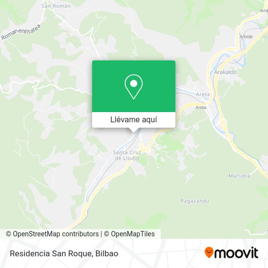 Mapa Residencia San Roque