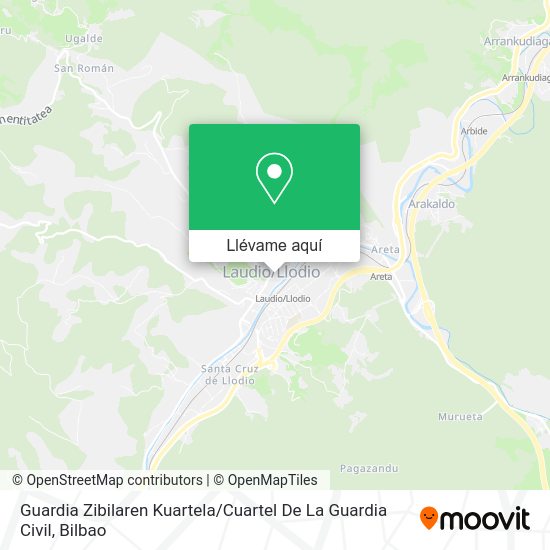 Mapa Guardia Zibilaren Kuartela / Cuartel De La Guardia Civil