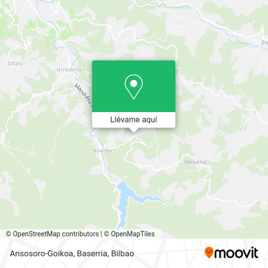Mapa Ansosoro-Goikoa, Baserria