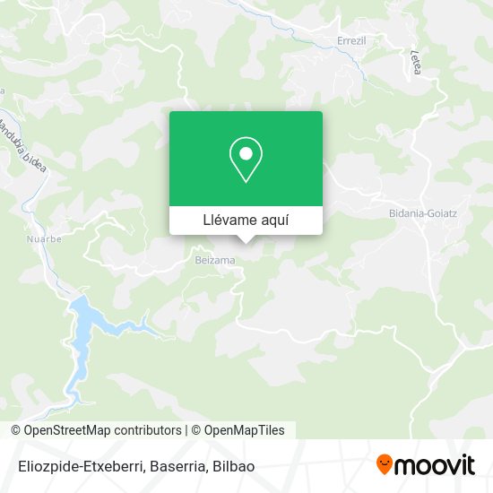 Mapa Eliozpide-Etxeberri, Baserria