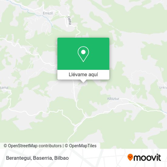 Mapa Berantegui, Baserria