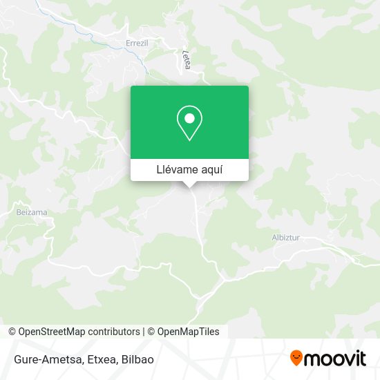 Mapa Gure-Ametsa, Etxea