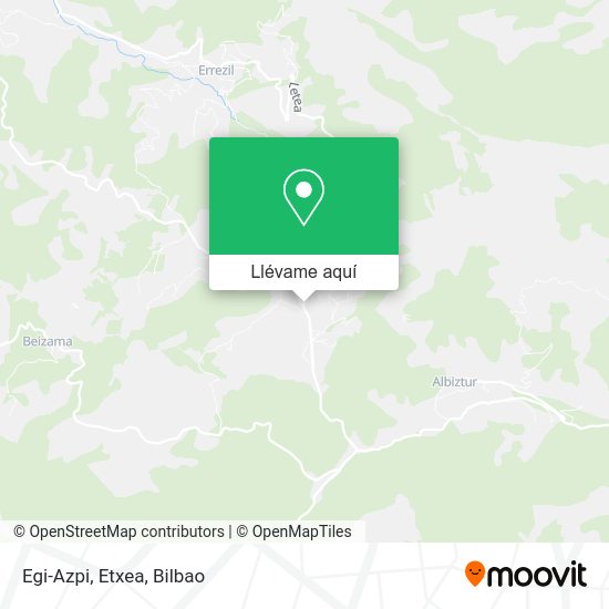 Mapa Egi-Azpi, Etxea