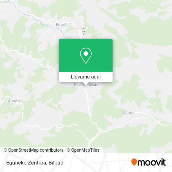 Mapa Eguneko Zentroa
