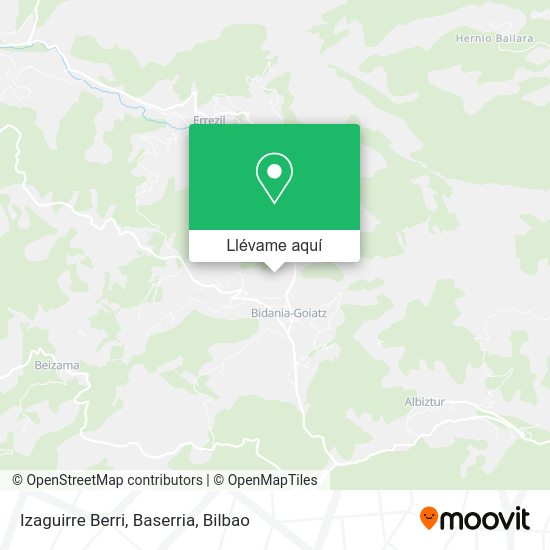 Mapa Izaguirre Berri, Baserria