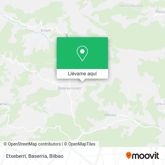 Mapa Etxeberri, Baserria
