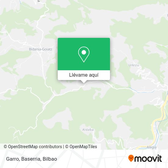 Mapa Garro, Baserria