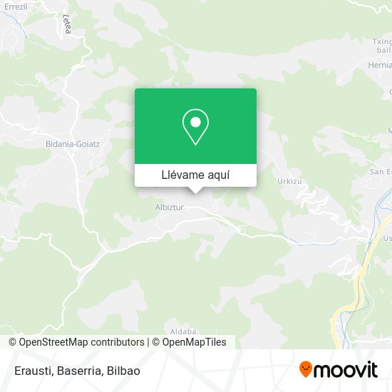 Mapa Erausti, Baserria