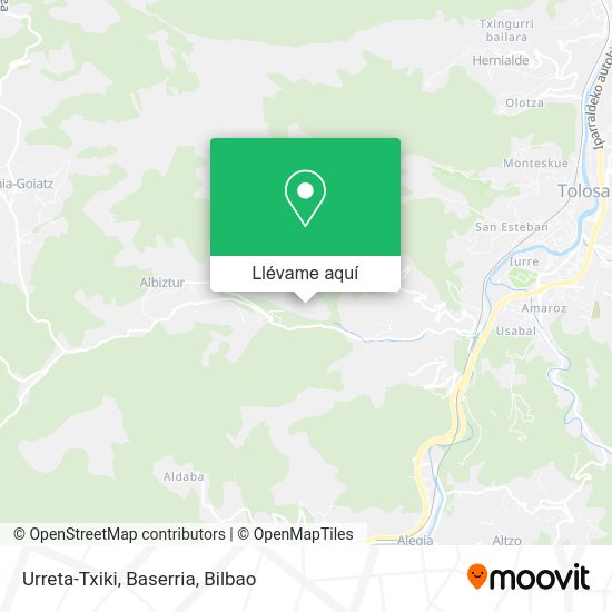 Mapa Urreta-Txiki, Baserria
