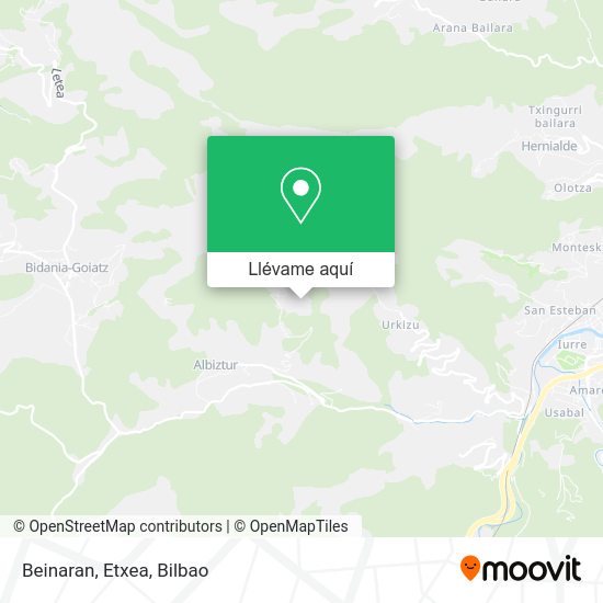 Mapa Beinaran, Etxea