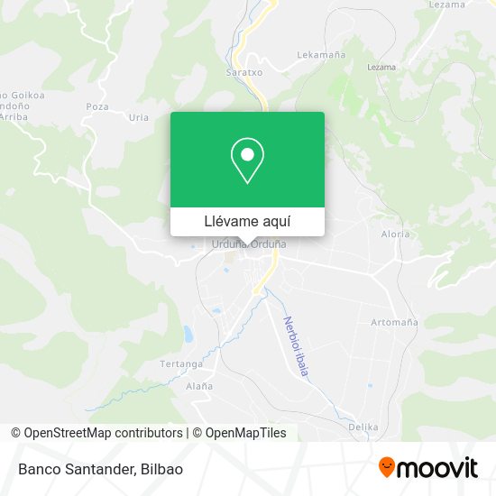 Mapa Banco Santander
