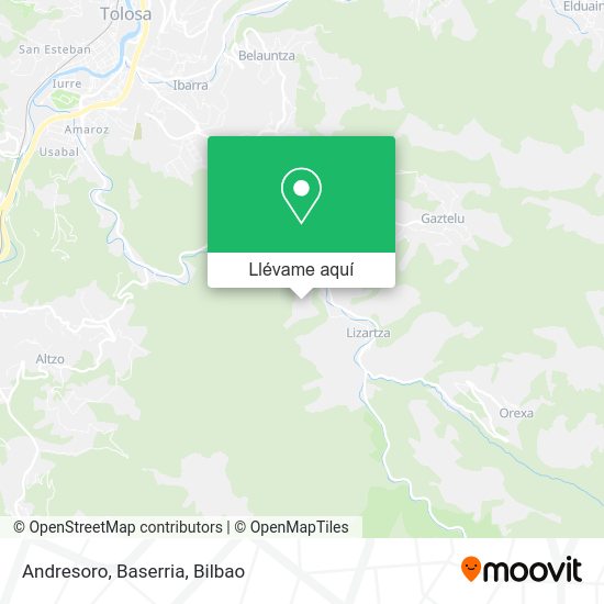 Mapa Andresoro, Baserria