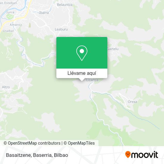 Mapa Basaitzene, Baserria