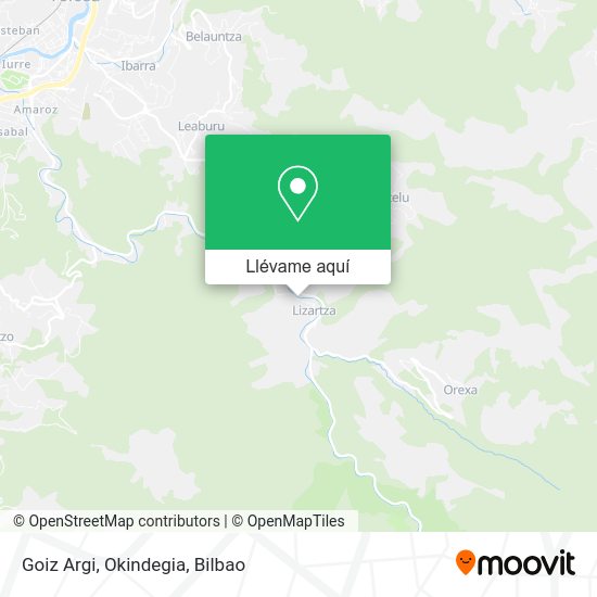 Mapa Goiz Argi, Okindegia