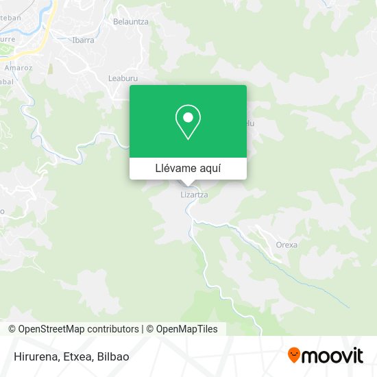 Mapa Hirurena, Etxea