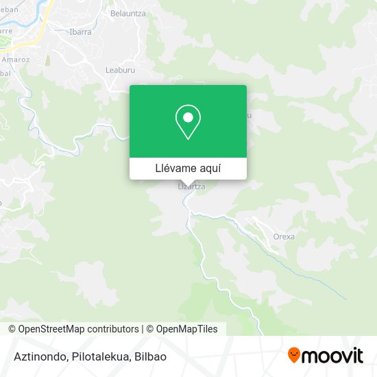 Mapa Aztinondo, Pilotalekua