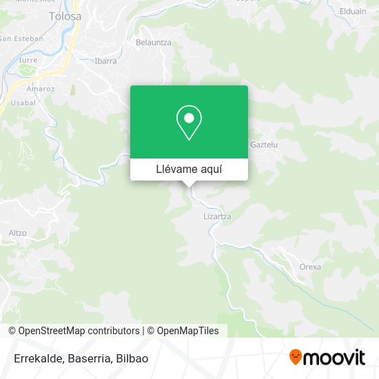 Mapa Errekalde, Baserria