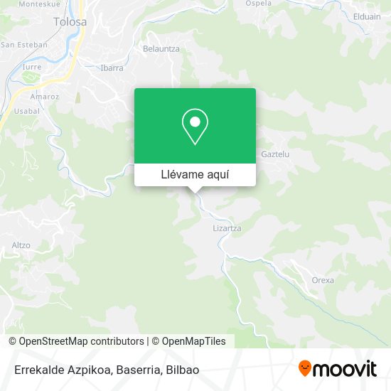 Mapa Errekalde Azpikoa, Baserria