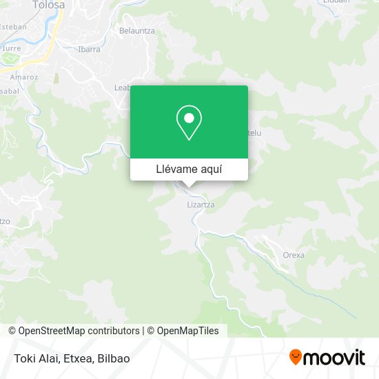 Mapa Toki Alai, Etxea