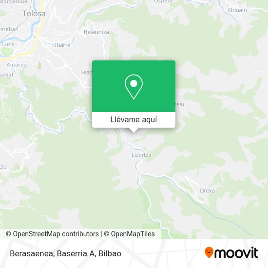 Mapa Berasaenea, Baserria A