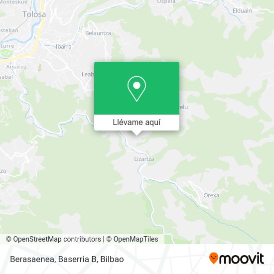 Mapa Berasaenea, Baserria B